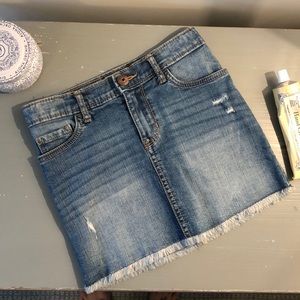 NWOT Size 6/6x Denim Skirt
